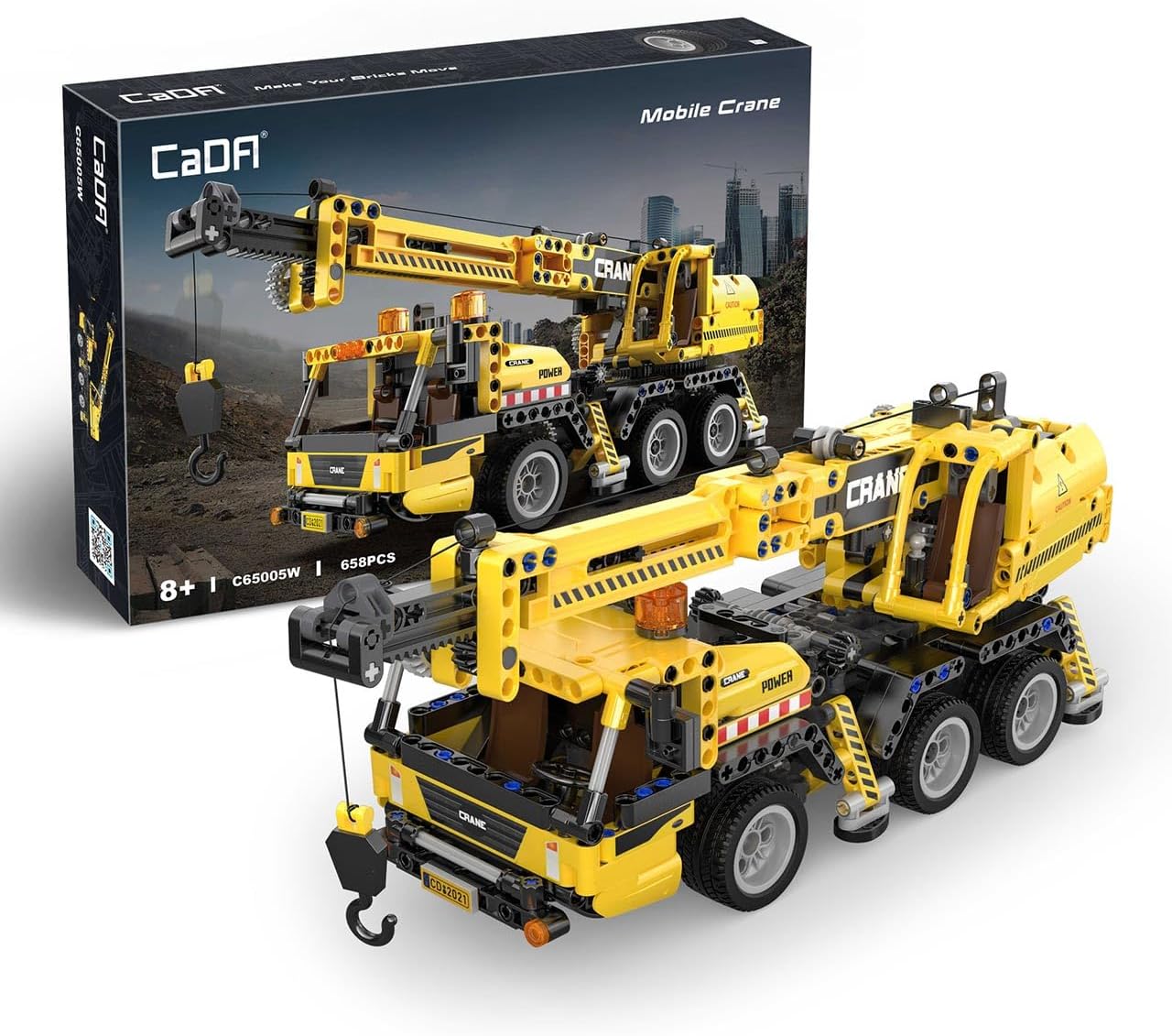 Cada Mobile Crane 658 Piece Construction Set