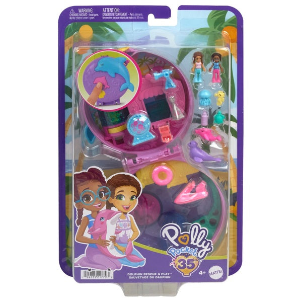 Polly Pocket Dolphin Rescue & Play Compact