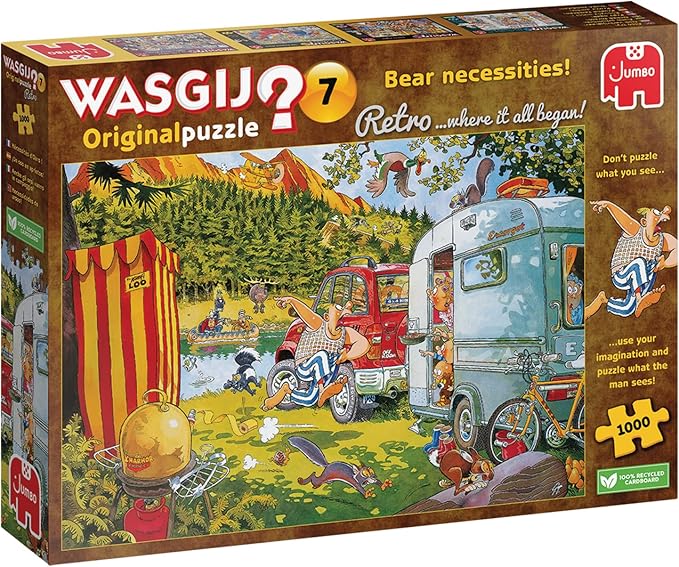 Wasgij Original Puzzle - Bear Necessities 1000 Piece