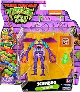 TMNT Mutant Mayhem Scumbug Action Figure