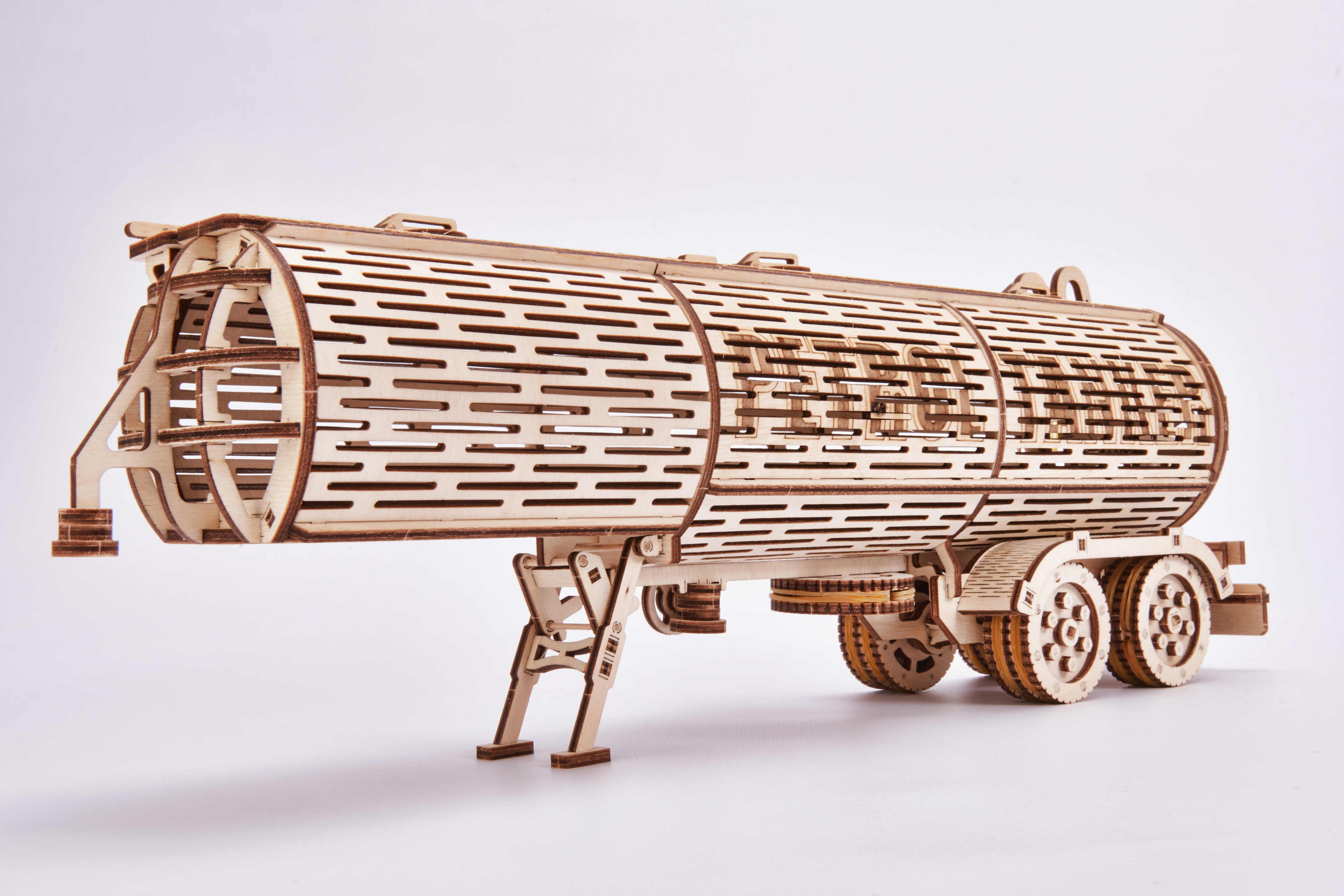 Wood Trick Tank Trailer 3D Set