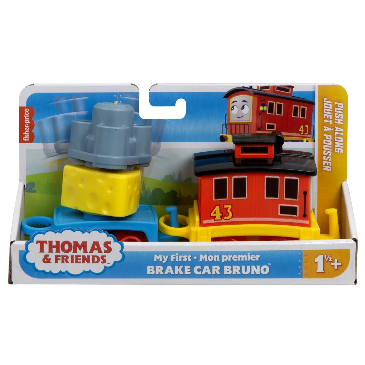 Thomas & Friends My First Brake Car Bruno Push-Along