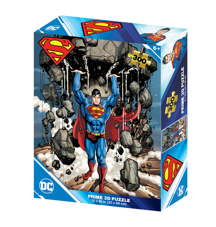 Prime 3D DC Comics Super Strength 300 pc Puzzle