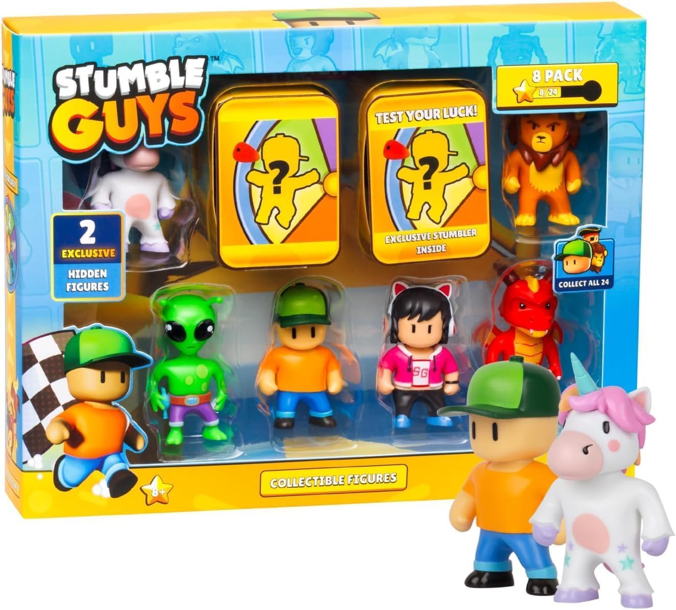 Stumble Guys Collectible Figures 8 Pack A