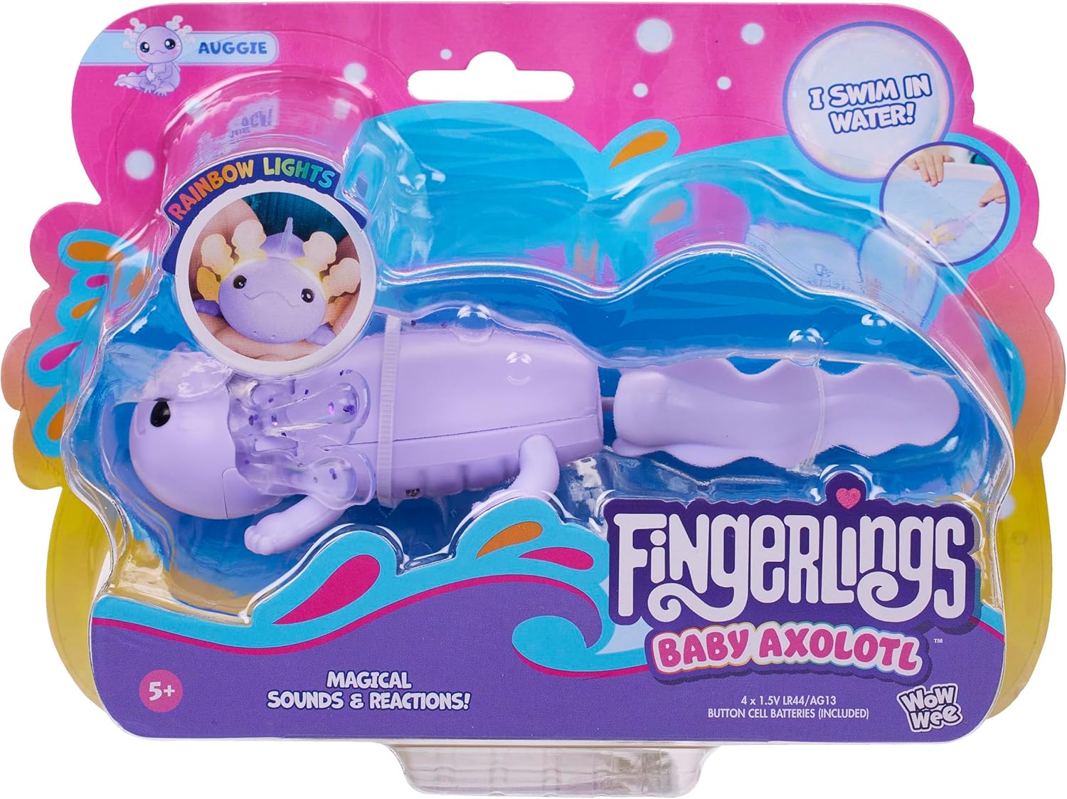 Fingerlings Baby Axolotl Auggie