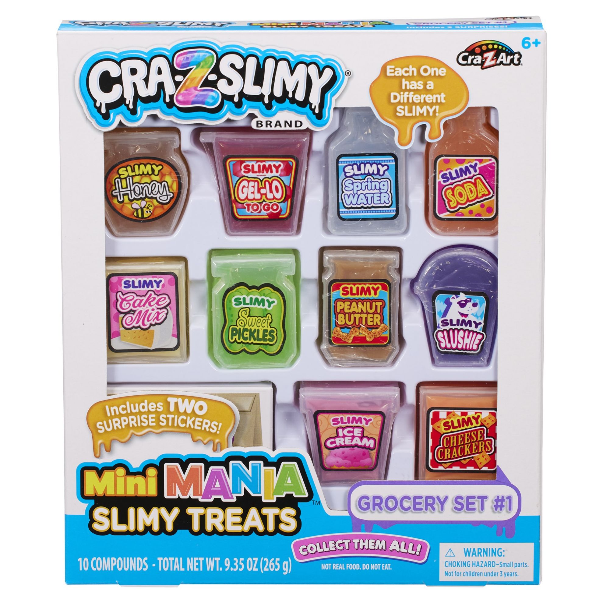 Cra-Z-Slimy Mini Mania Slimy Treats