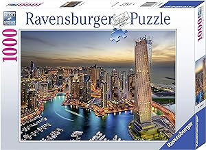 Dubai Marina at Night 1000 Piece Jigsaw