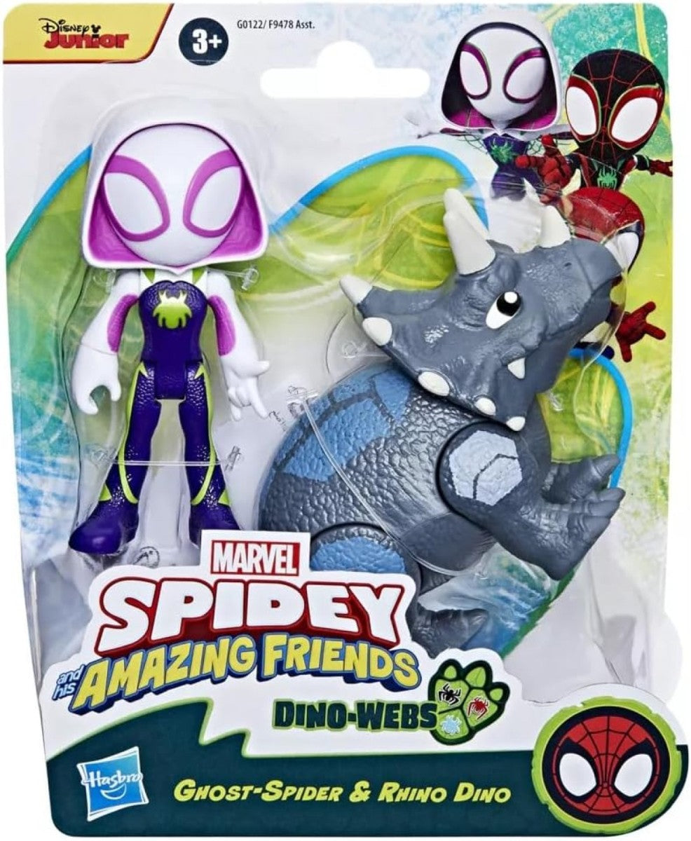 Spidey & his Amazing Friends Dino Webs: Ghost-Spider & Rhino Dino