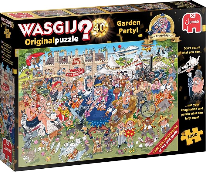 Wasgij 25th Anniversary Original Puzzle - Garden Party 1000 Piece