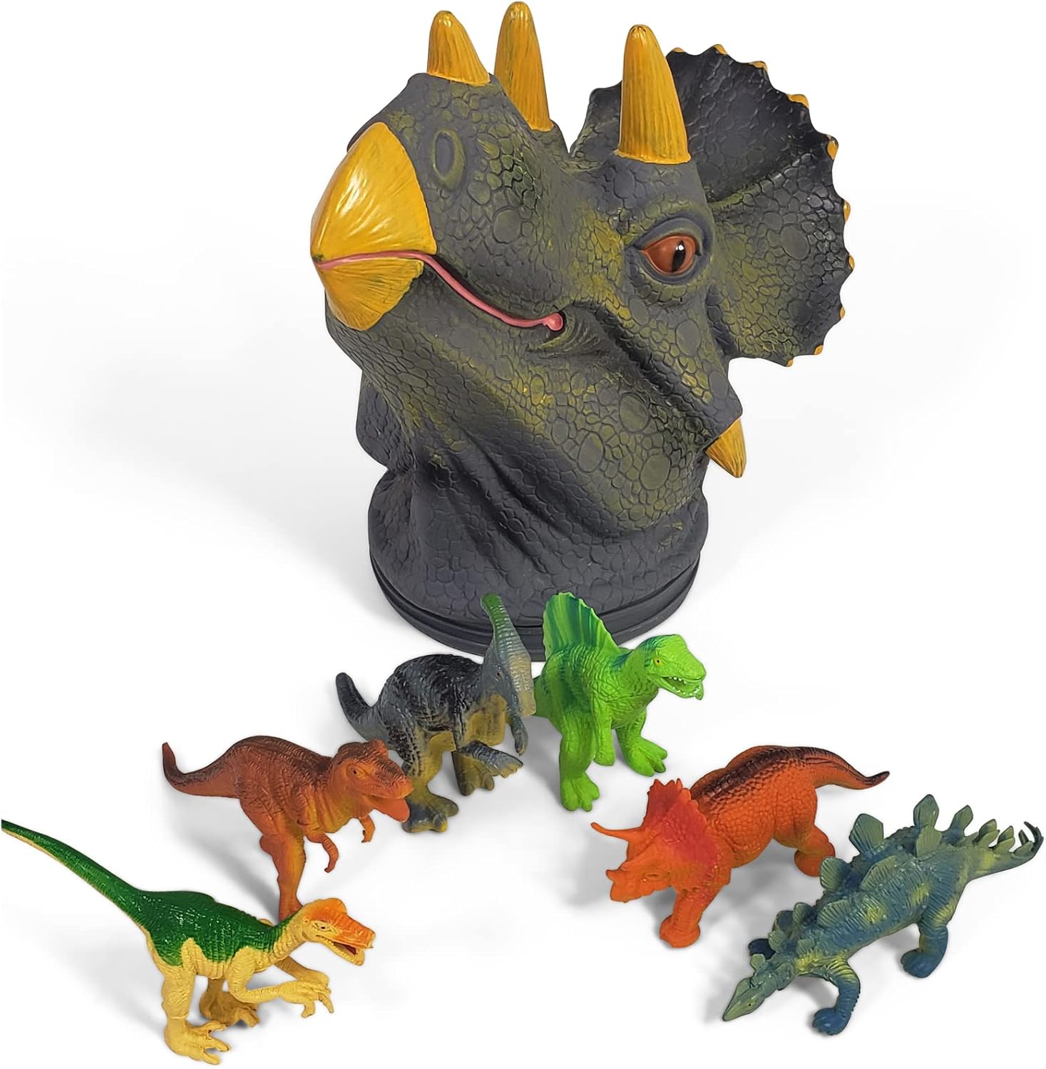 Dinosaur Large Head Triceratops