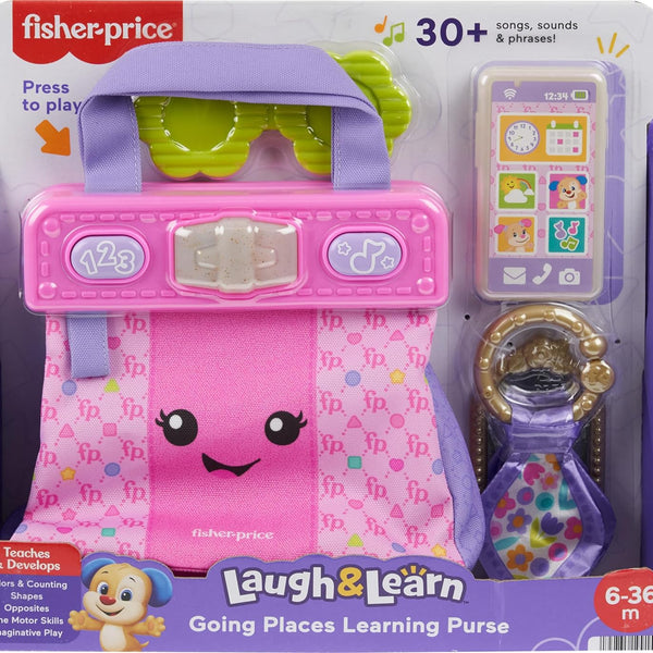 Fisher Price Laugh Learn Going Places Learning Purse