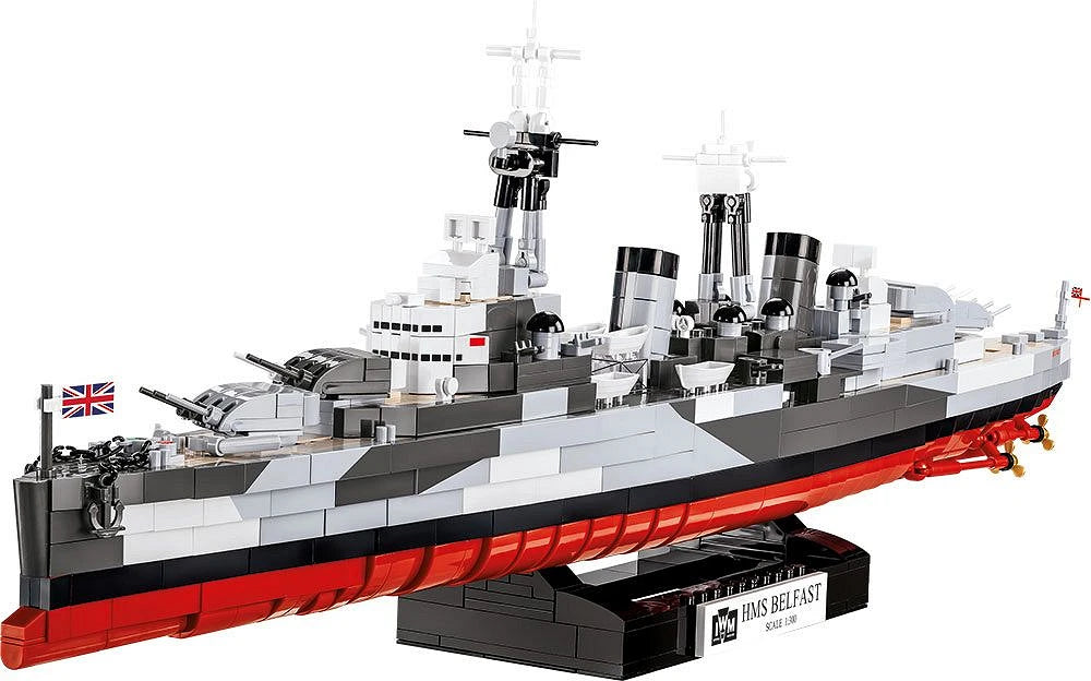 Cobi 4844 H.M.S Belfast IWM Scale Model