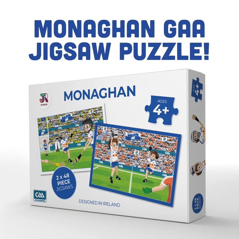 Monaghan Gaelic Games Jigsaw Puzzle 2x48 Piece