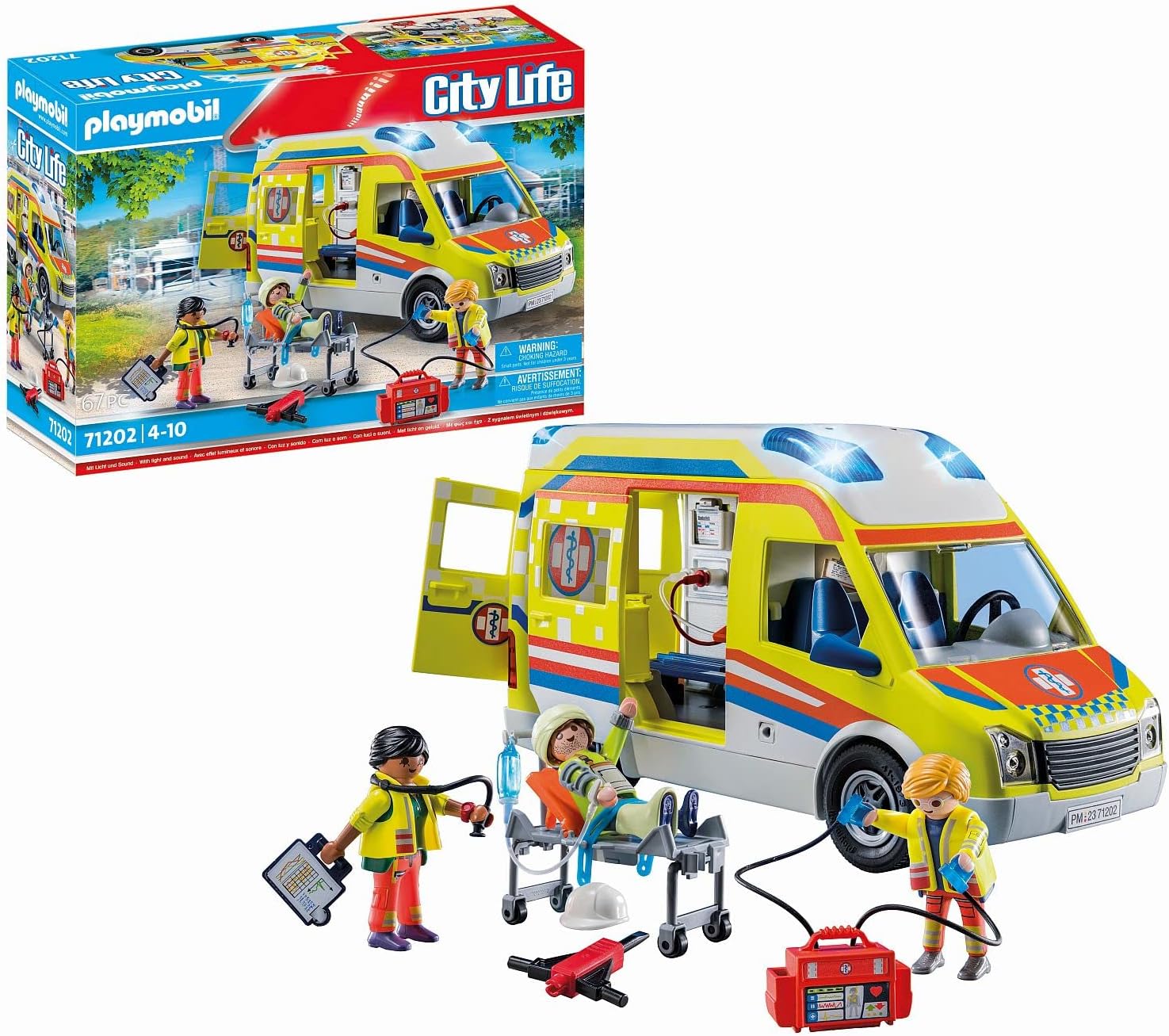 Playmobil Ambulance with Lights