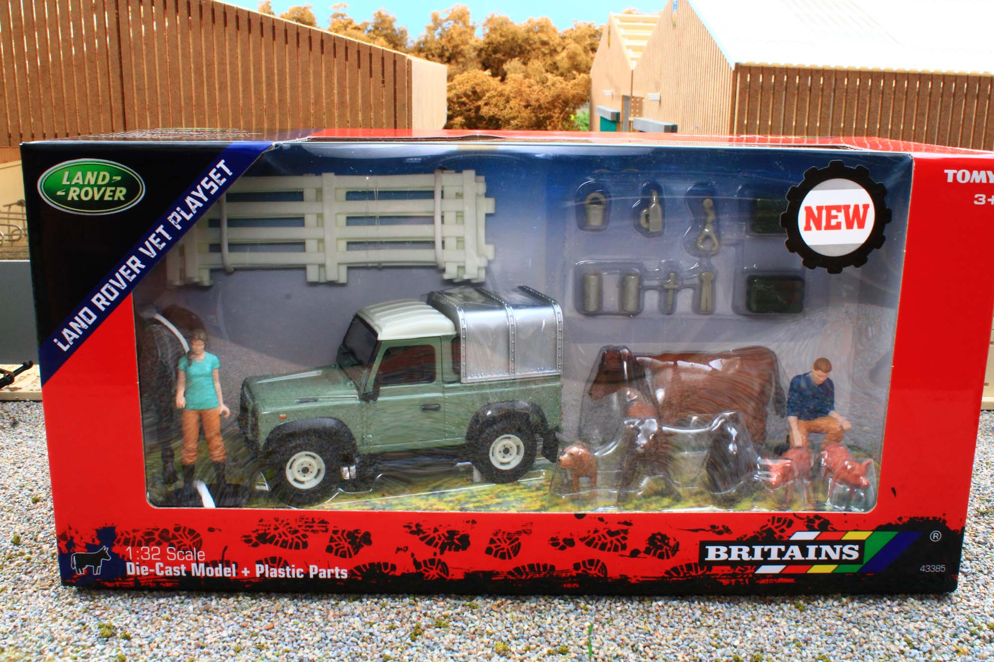 Britains Land Rover Vet Playset