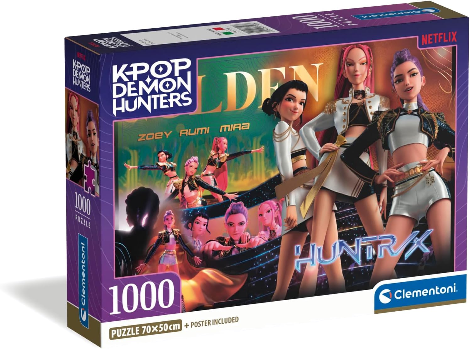 Clementoni K-Pop Demon Hunters 1000 Piece Jigsaw