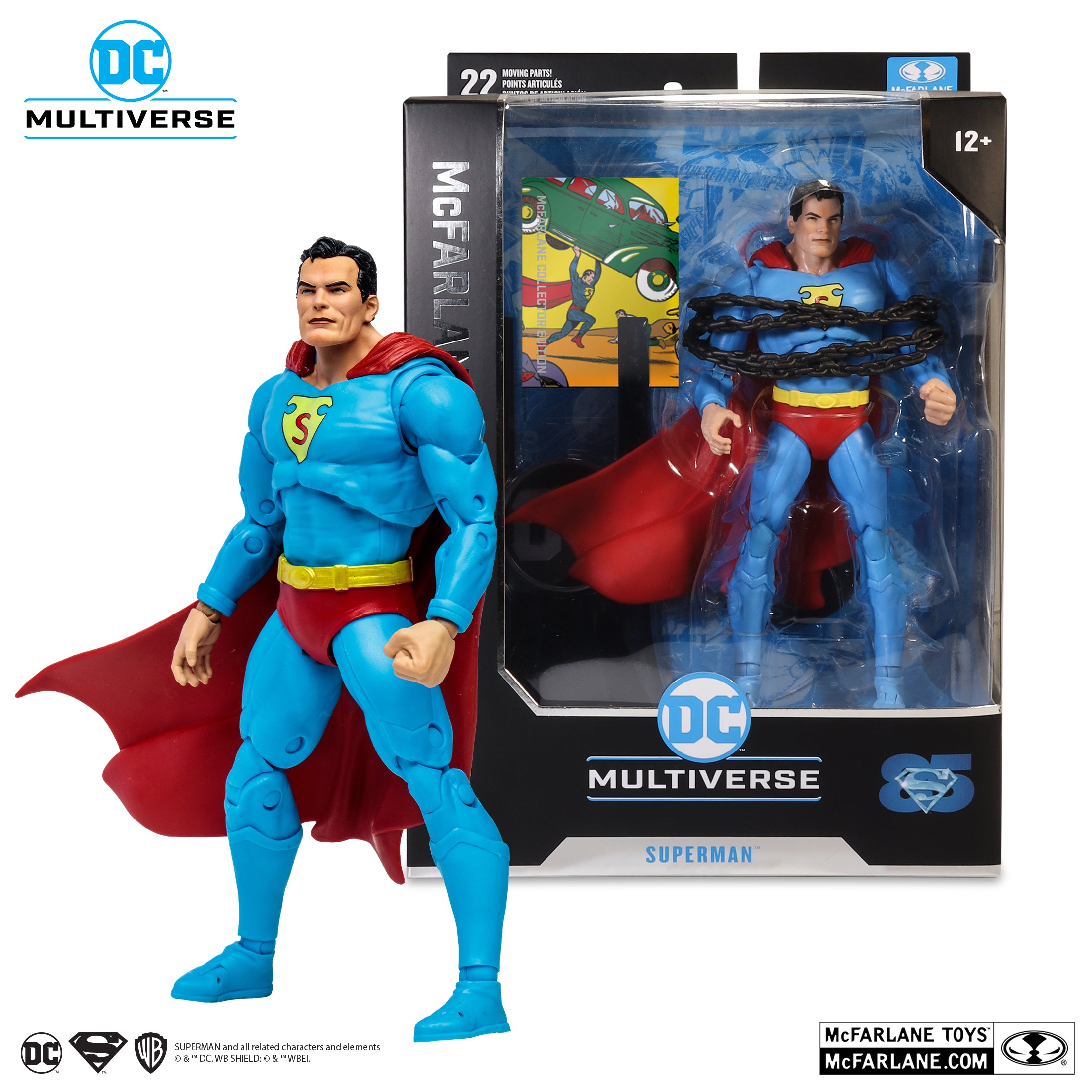 McFarlane Toys Action Comics #1 Superman Action Figure