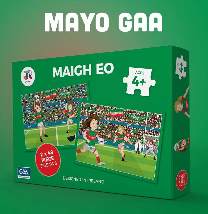Mayo Gaelic Games Jigsaw Puzzle 2x48 Piece
