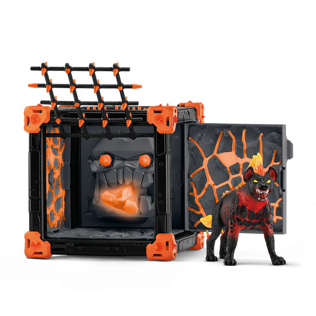 Schleich Eldrador Battle Cave Lava Hyena