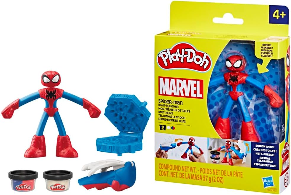 Play-Doh Marvel Spider-Man Thwip Squisher Playset