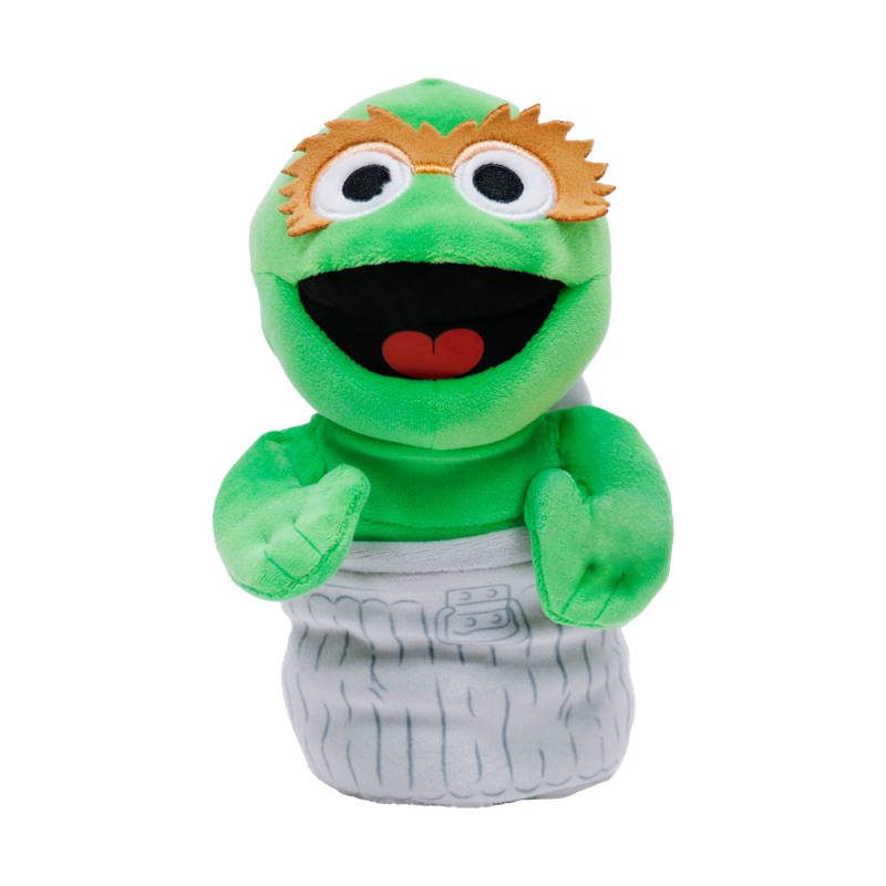 TY Oscar the Grouch Sesame Street Regular Beanie