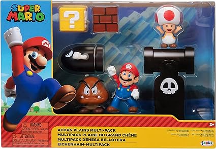 Super Mario Acorn Plains Diorama Set