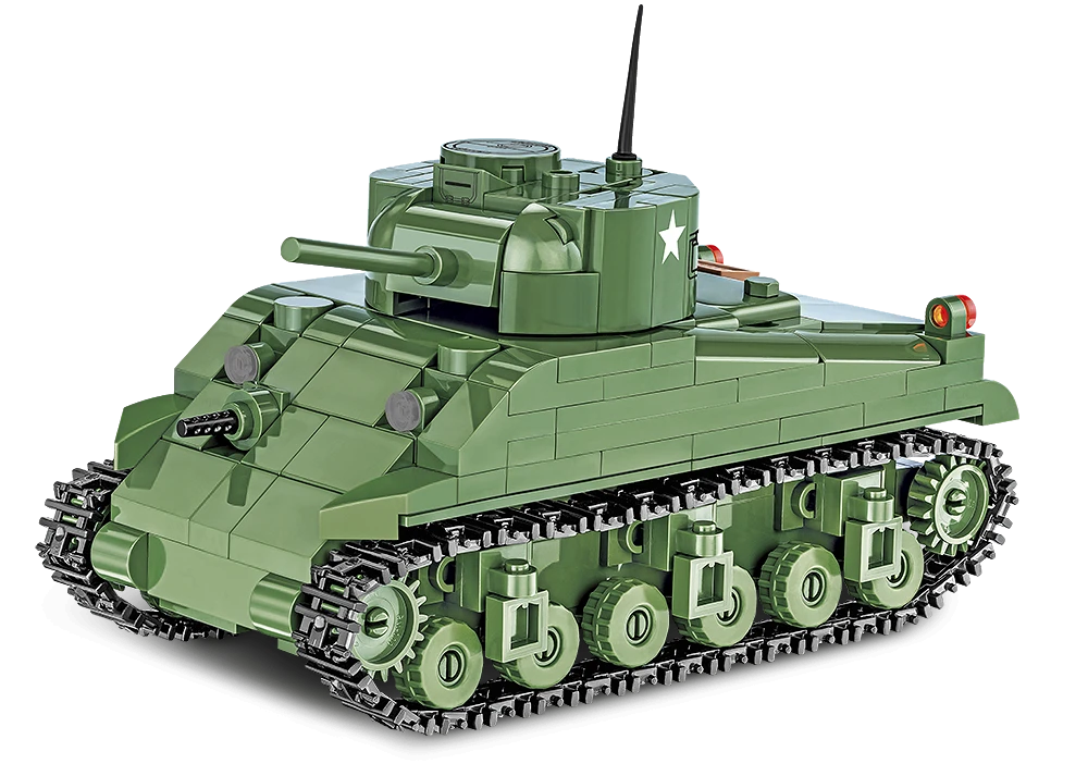 Cobi 2715 Sherman M4A1 Tank 1:48 Scale Set