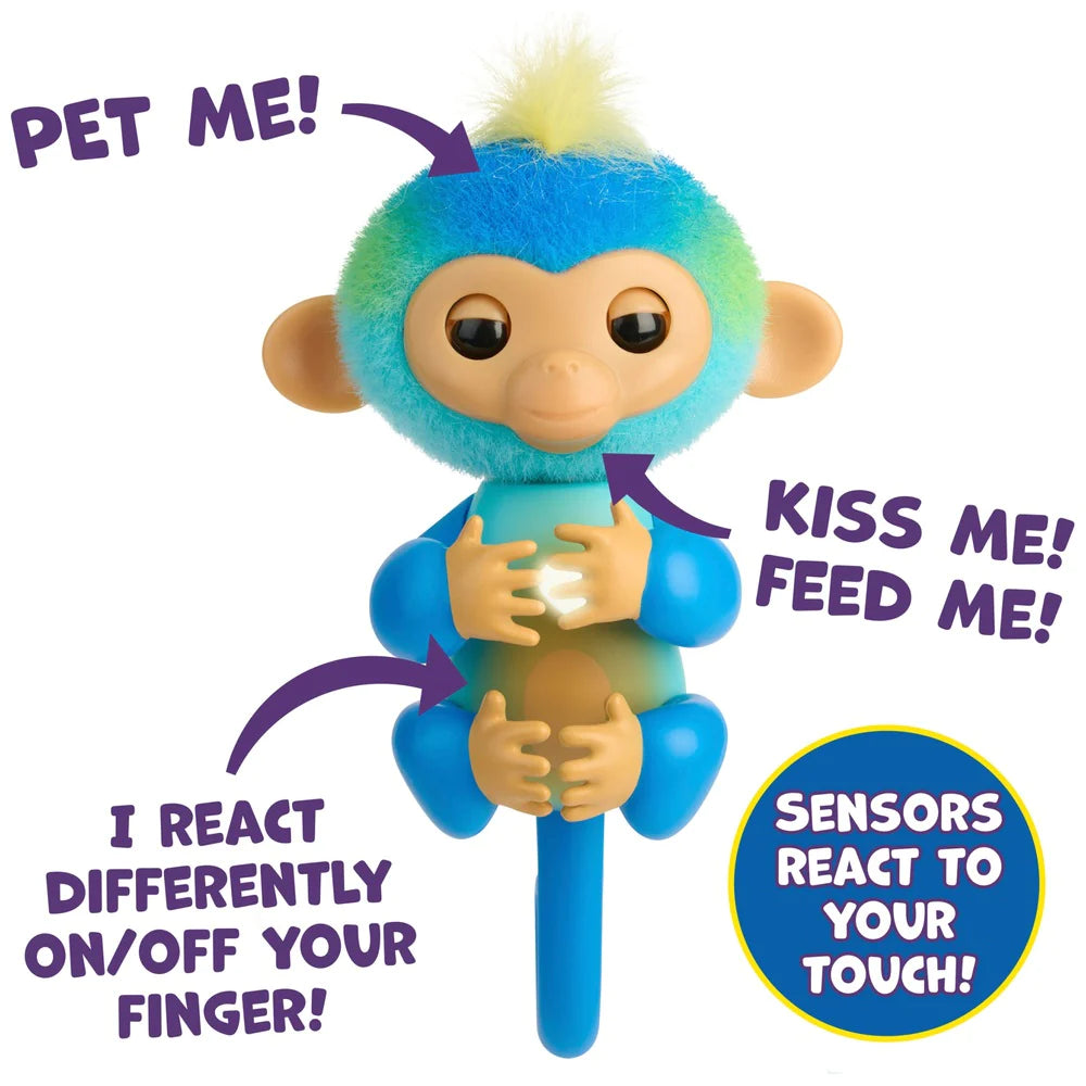 Fingerlings Monkey Blue Leo