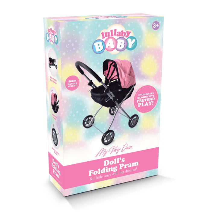 Lullaby Baby Folding Doll Pram