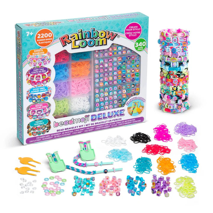 Rainbow Loom Beadmoji Deluxe Bead Bracelet Kit