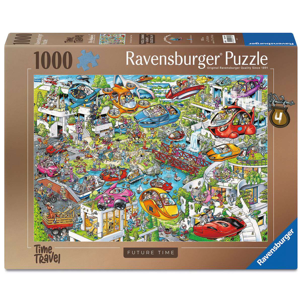 Rays Series Time Travel 4 1000 Piece Jigsaw