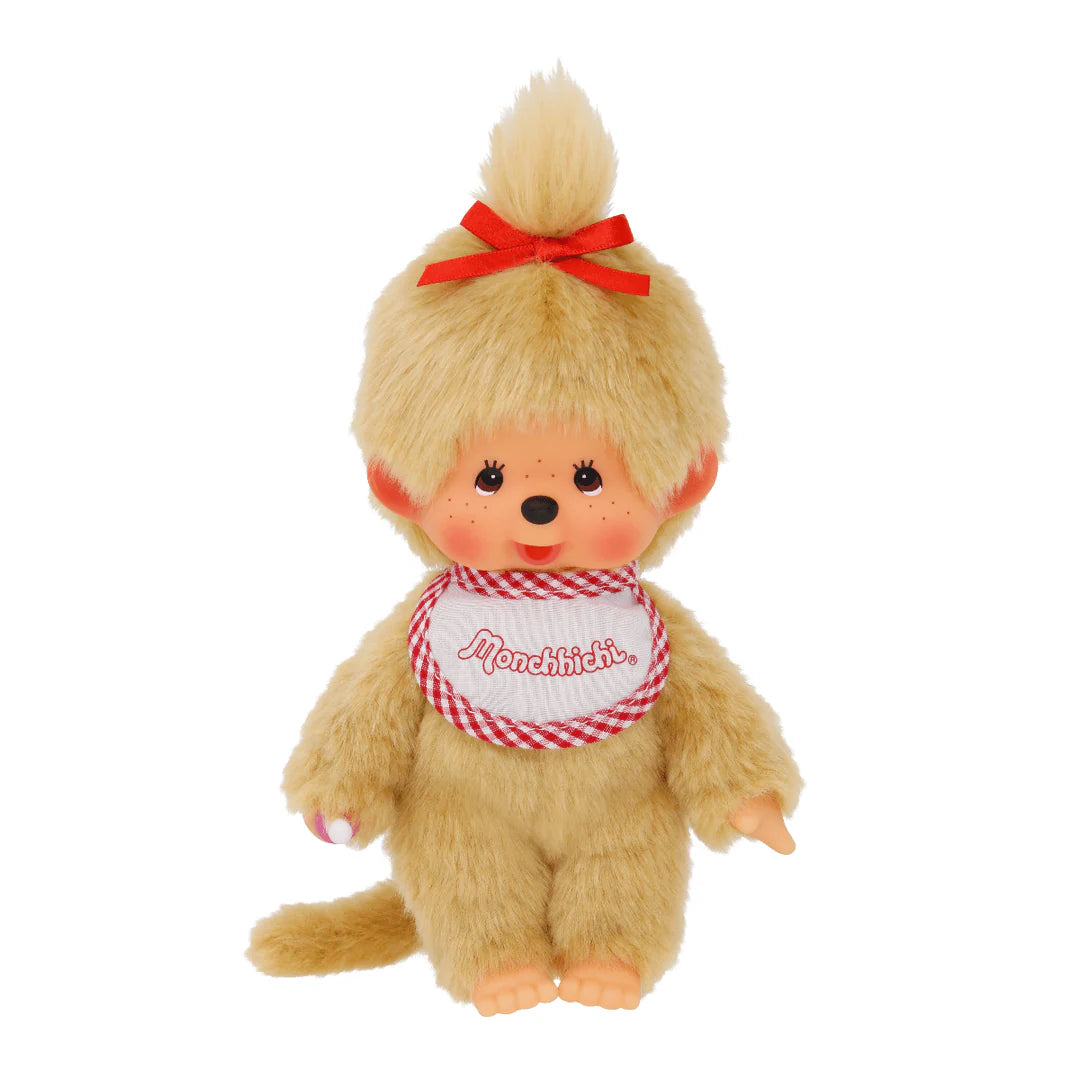 Monchhichi Beige Girl Plush Doll