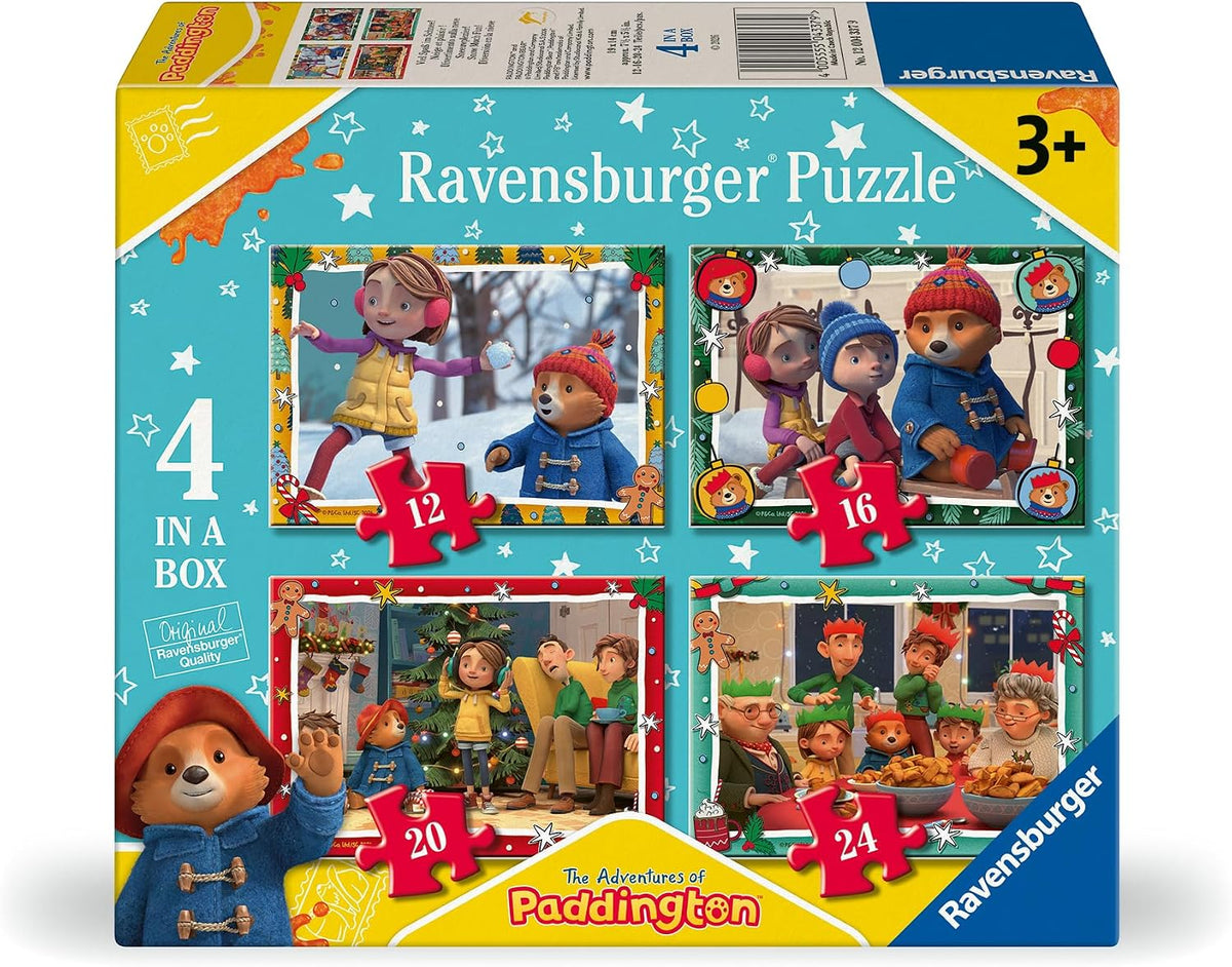 Paddington Bear Christmas 12/16/20/24 Piece Jigsaw