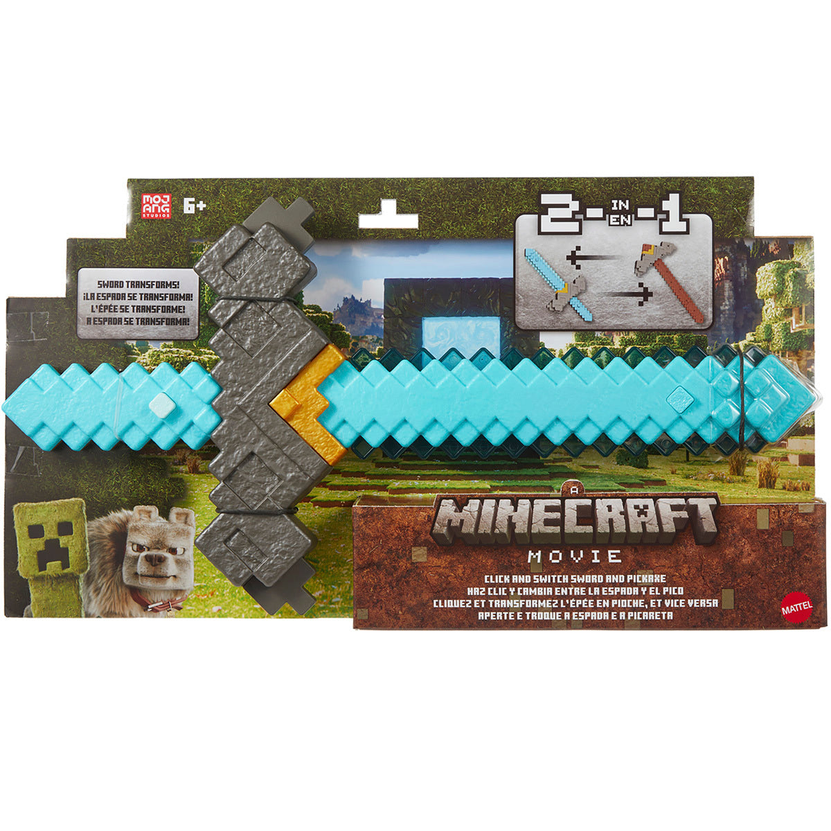 Minecraft Click & Switch Sword & Pickaxe