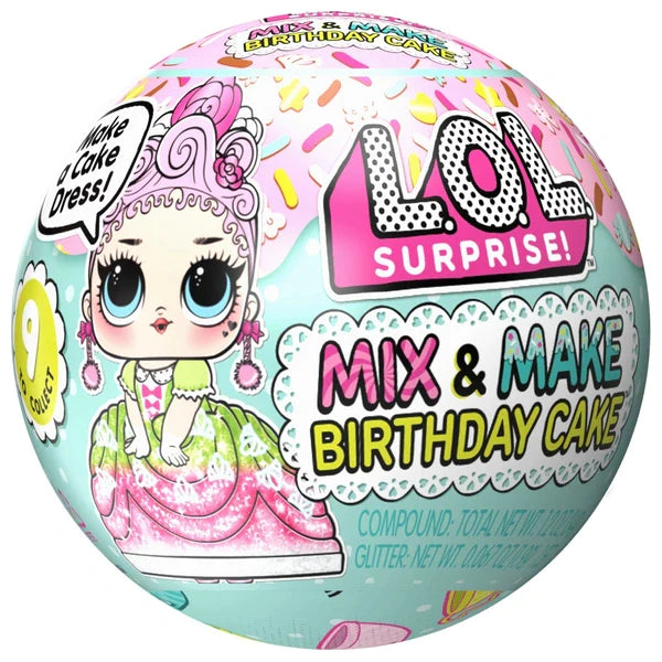 LOL  Surprise Mix & Make Birthday Cake Tots