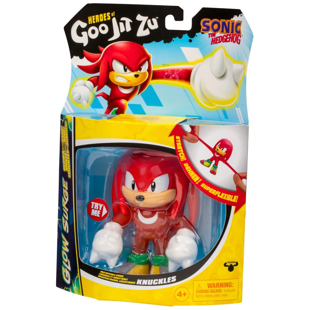 Heroes of Goo Jit Zu Sonic the Hedgehog Glow Surge Knuckles