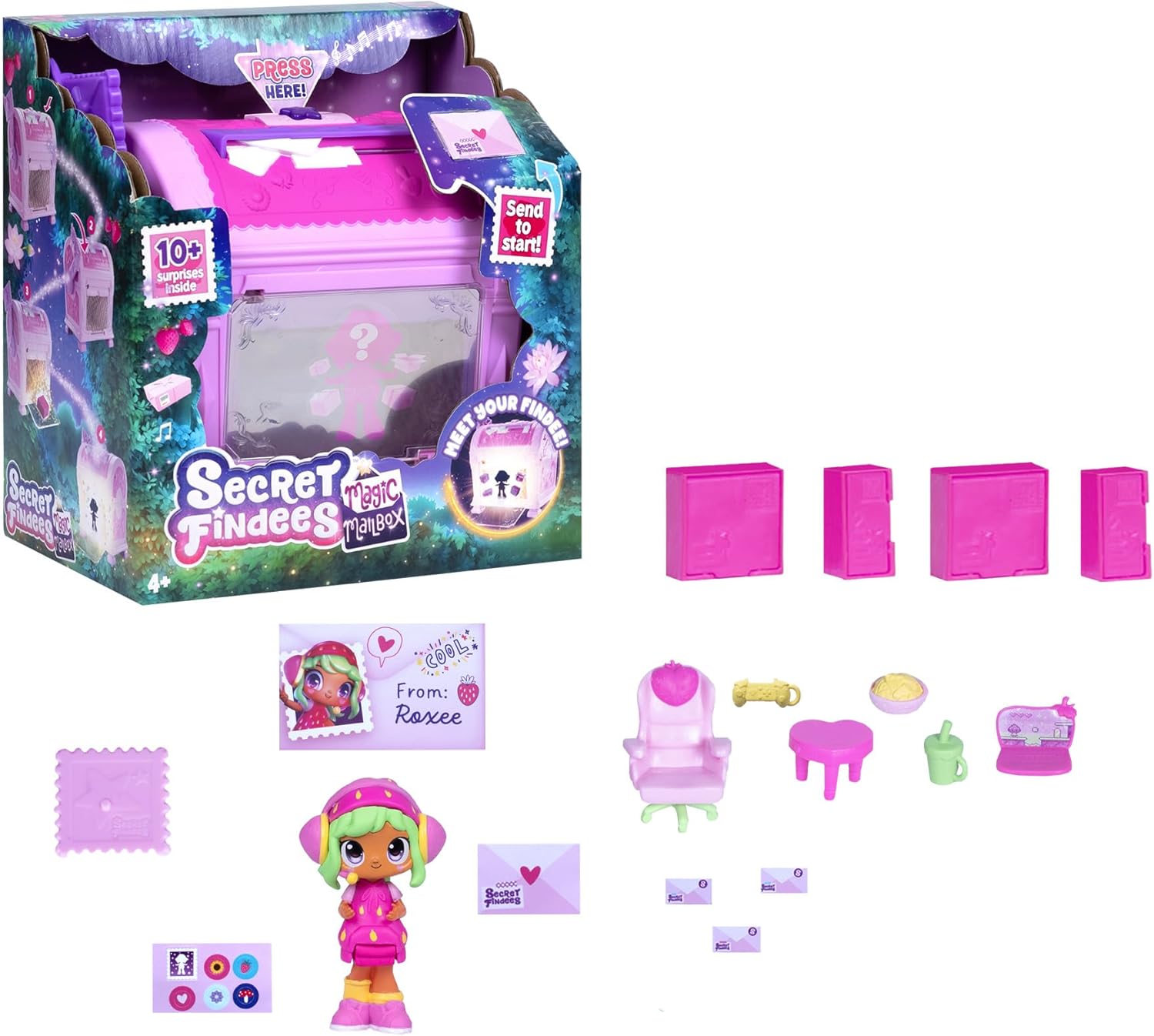 Secret Findees Magic Mailbox Pink