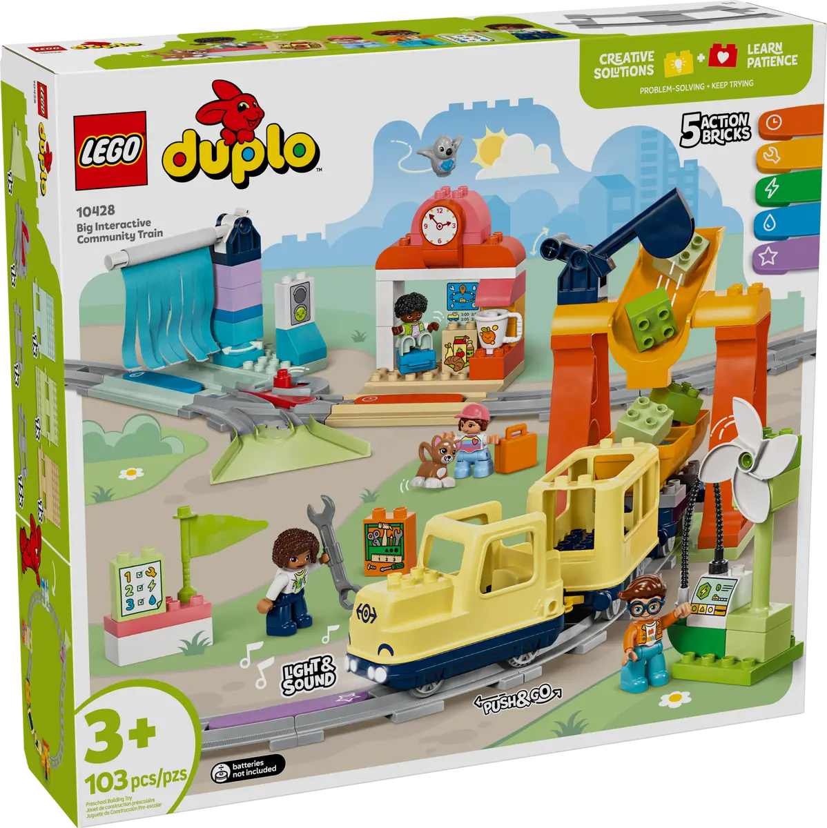 LEGO Duplo 10428 Big Interactive Community Train