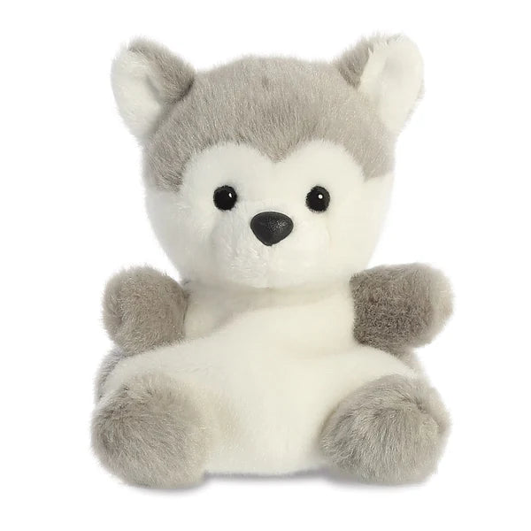 Palm Pals Busky Husky 12cm Soft Toy