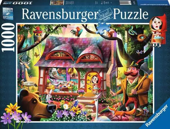 Come In Red Riding Hood 1000 Piece Jigsaw