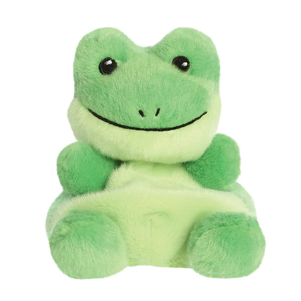 Palm Pals Ribbits Frog 12cm Soft Toy