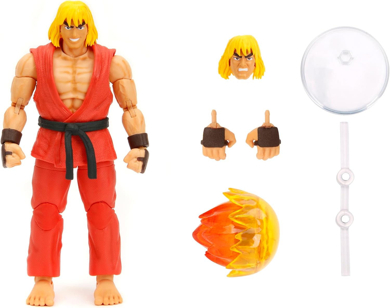 Jada Street Fighter II Ken 6" Action Figure