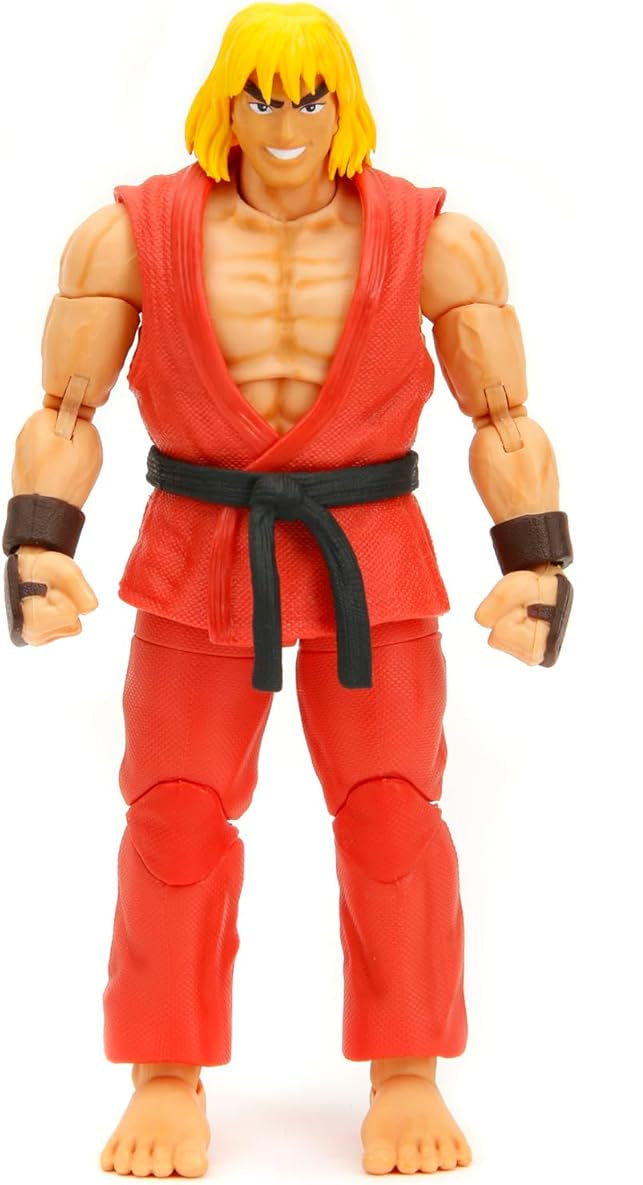 Jada Street Fighter II Ken 6" Action Figure