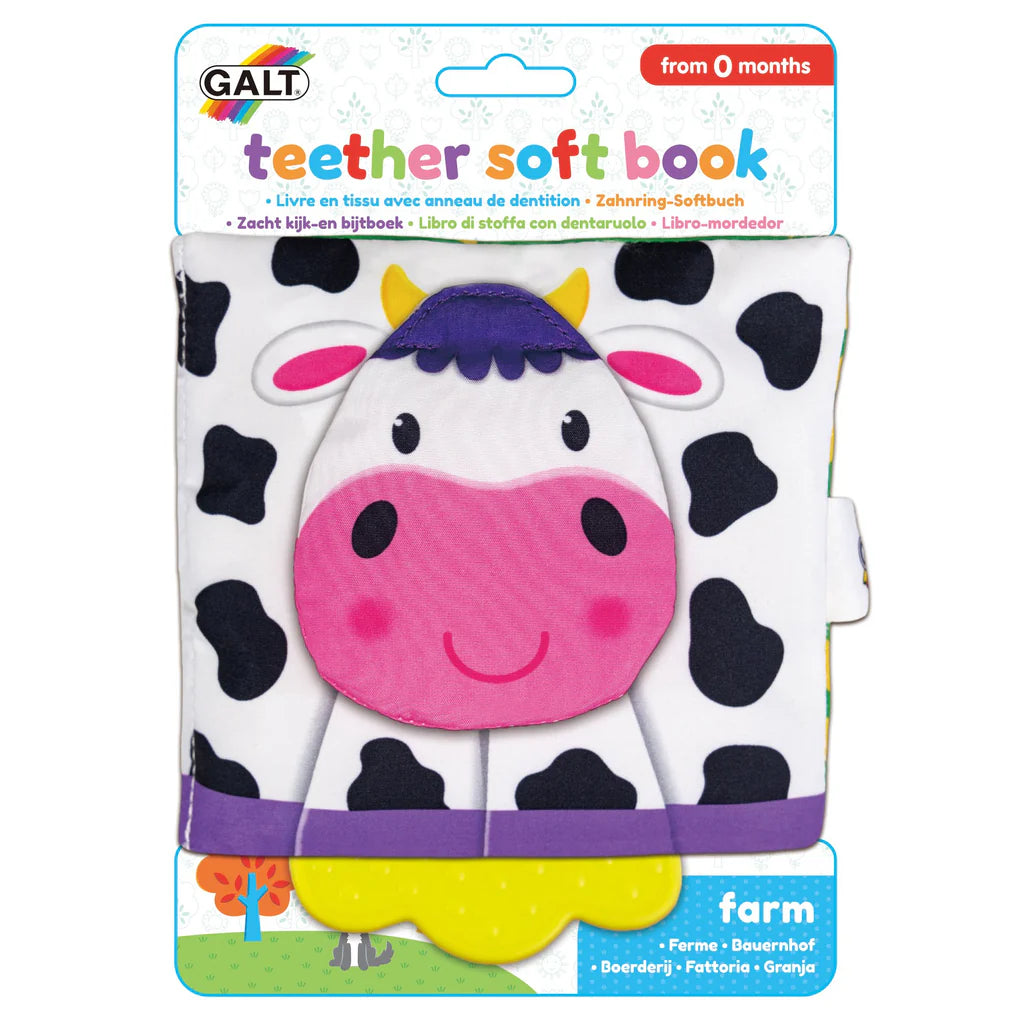 Galt Farm Soft Book Teether