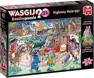 Wasgij Destiny Puzzle - Highway Hold-Up! 1000 Piece