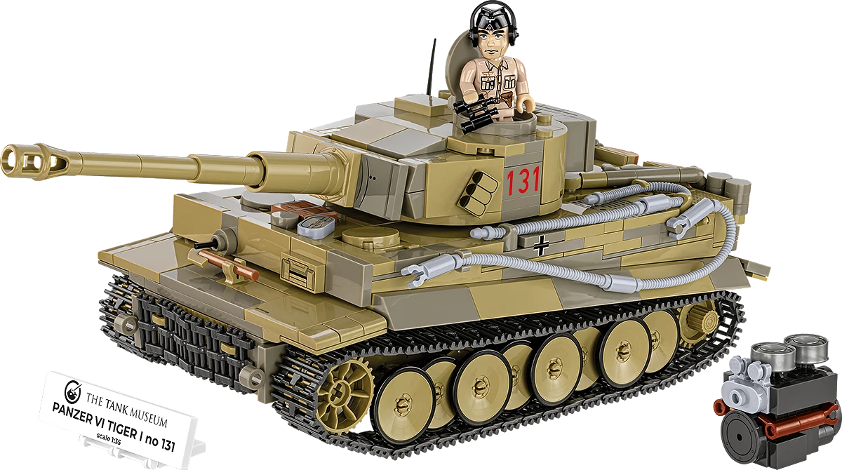 Cobi 3123 Panzer VI Tiger Tank 1:35 Scale Set