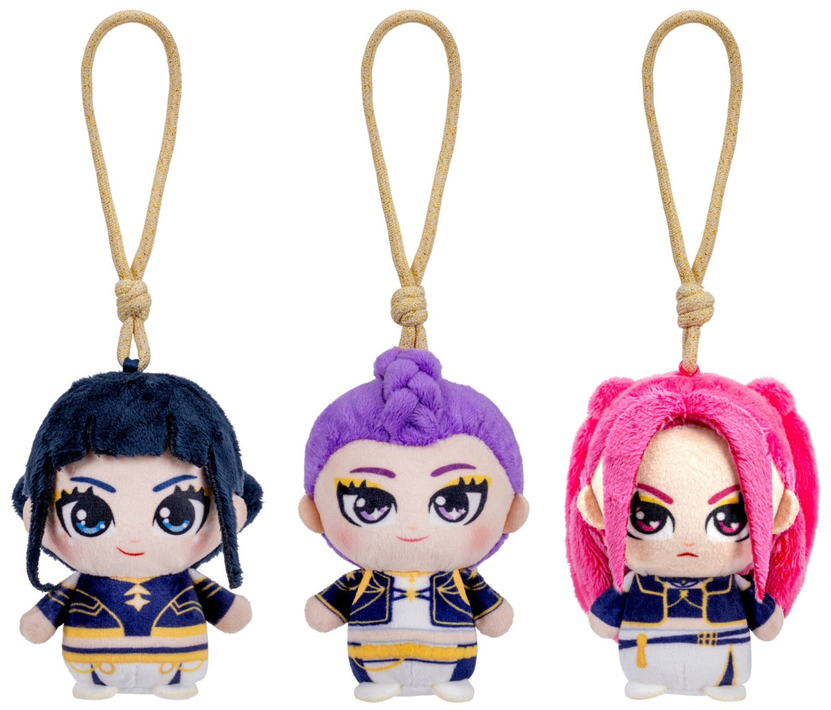 KPop Demon Hunters 10cm Plush Key Clip Assortment