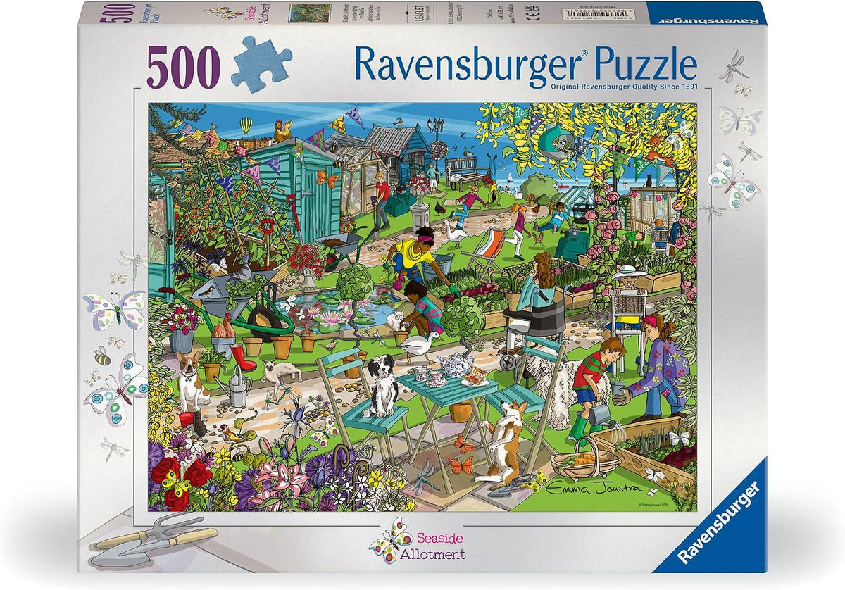 Seaside Allotment 500 Piece Jigsaw Puzzle