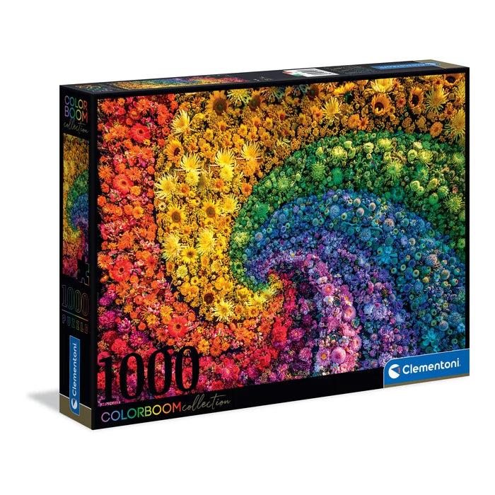 Clementoni Colorboom Whirl 1000 Piece Jigsaw