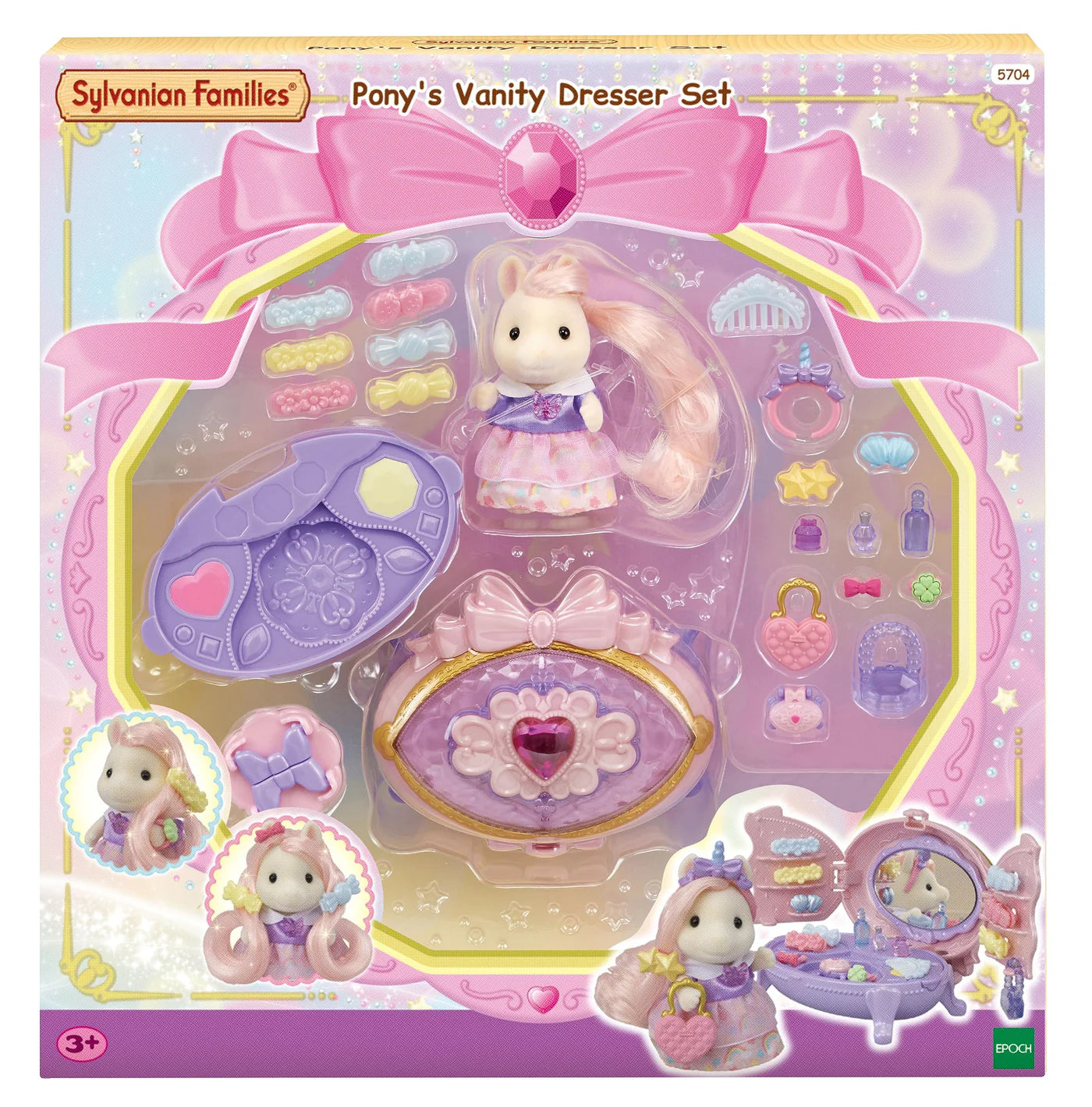 Sylvanian Families Ponys Vanity Dresser Set